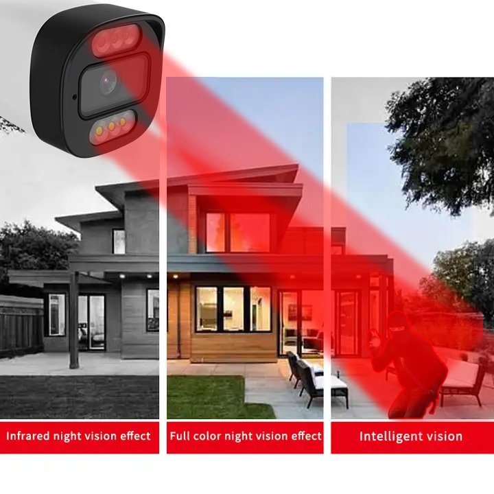 Fosvision AHD 8ch 2MP camera system Full Color Night Vision Dvr Security Home System Video Surveillance Ahd Camera 1080p Ahd Kit