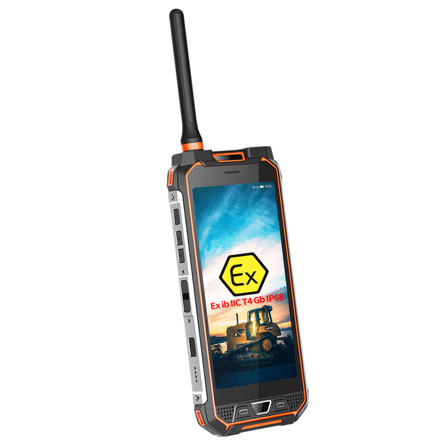 unbreakable Atex Zone1/Zone2 dmr mobile phones vhf radio with lte phone