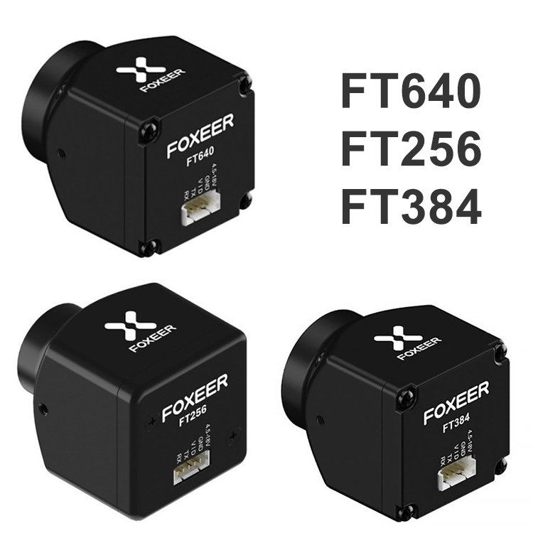 Foxeer Thermal FPV Drone Camera FT640 V2 Mini Analog CVBS 640*512 Case High Resolution Thermal Imager for Rc Racing Drones