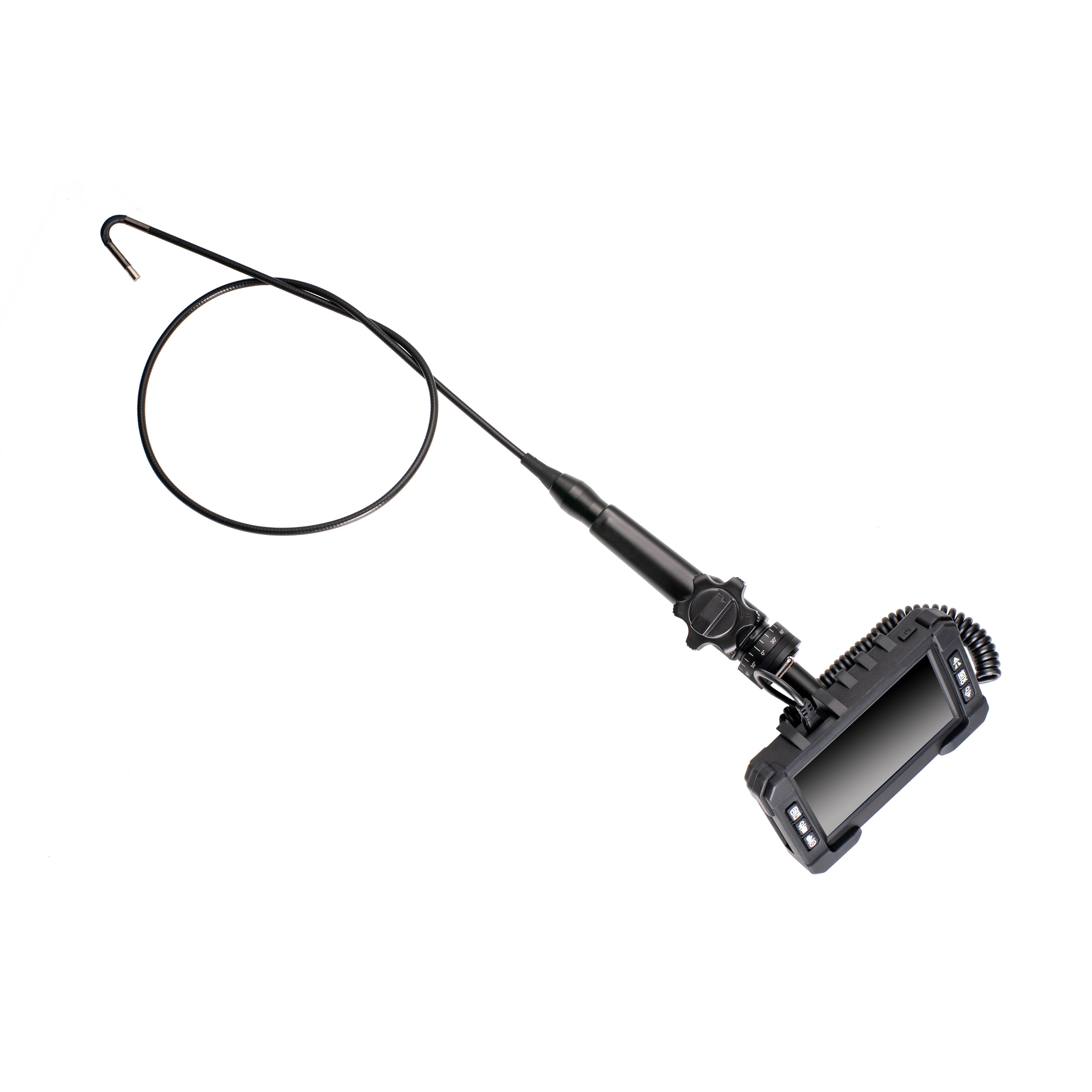 Qyteco Portable and Convenient to Use 5'' TFT Display Two-way Articulating Borescope