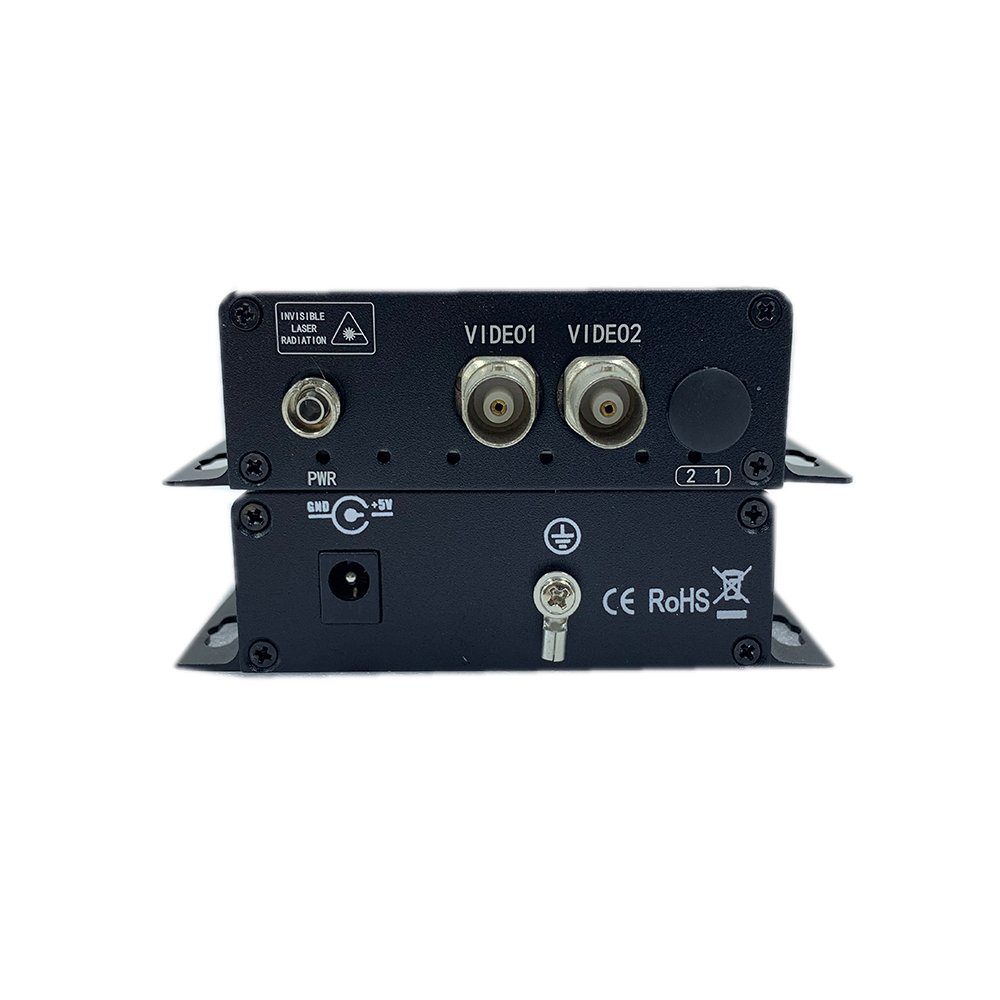 FC 5V 20km 2CH analog to digital video converter for IP monitoring