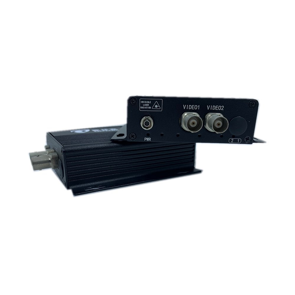 FC 5V 20km 2CH analog to digital video converter for IP monitoring