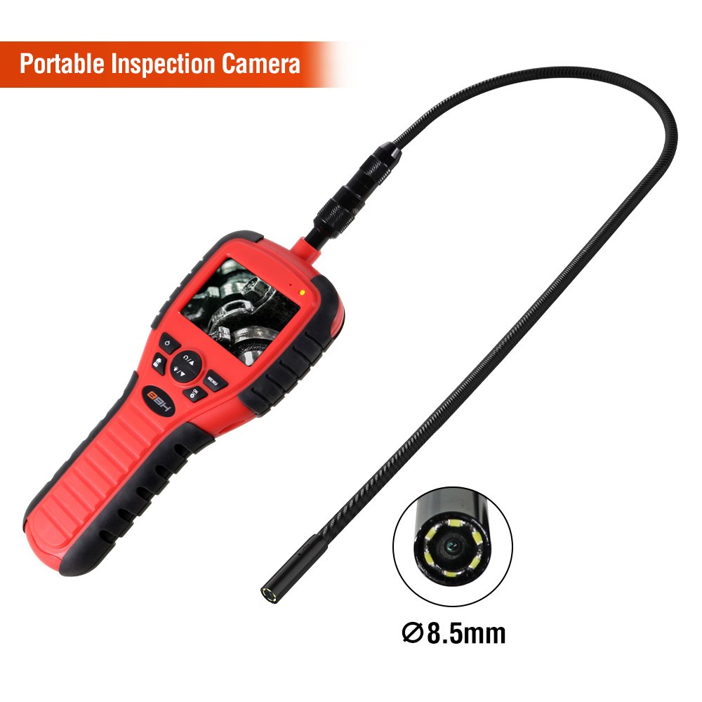 Profession Auto Inspection Camera 5.5MM Endoscope 360° Articulating Borescope Camera for car engine and crack