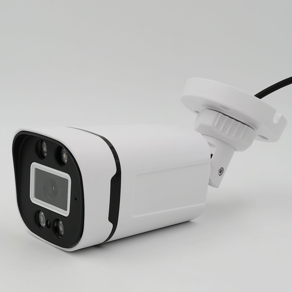 Fast Delivery 5MP POE Camera Human Shape Detection Color Night Vision One Way Audio Outdoor IP66 Home Security CCTV Camera