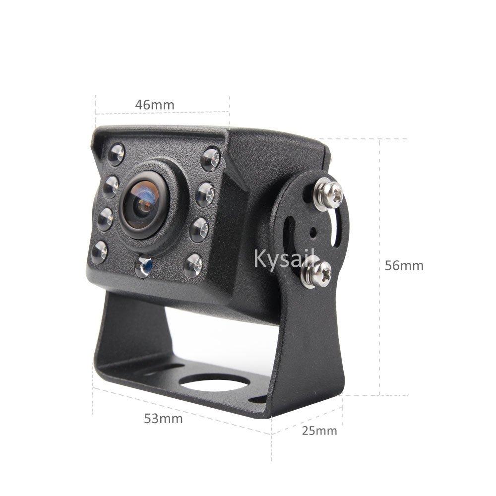 140 Degree Garbage Truck Trailer Taxi Backup Parking Cam Reversing Camera Wide Angle