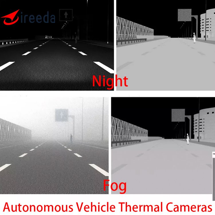 All Weather Use Thermal Imaging Camera Night Vision Infrared Night Vision Vehicle Thermal Camera for Car