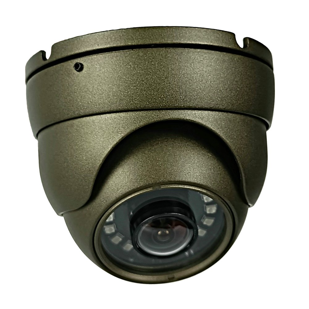 8 megapixel analog CCTV camera with 180 degree fisheye panoramic lens for 8mp 4K HD wide angle view