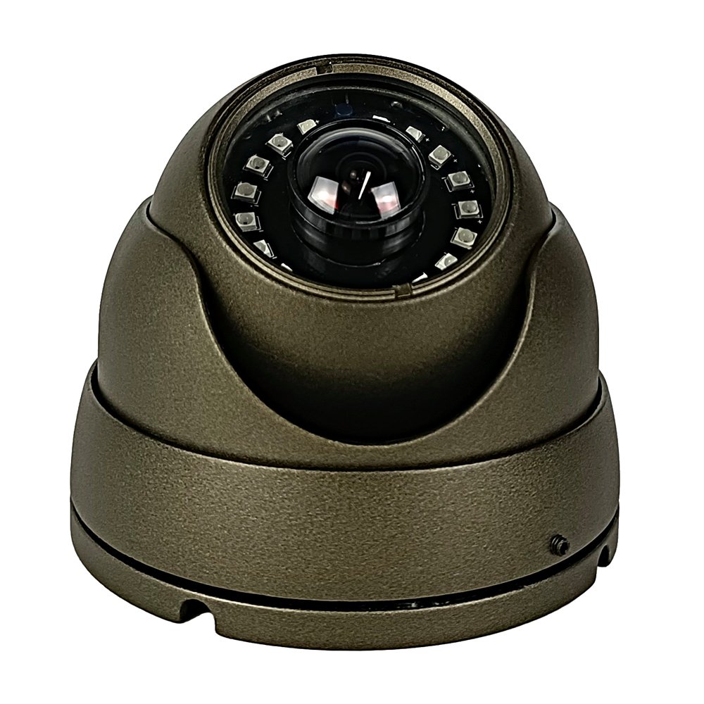 8 megapixel analog CCTV camera with 180 degree fisheye panoramic lens for 8mp 4K HD wide angle view