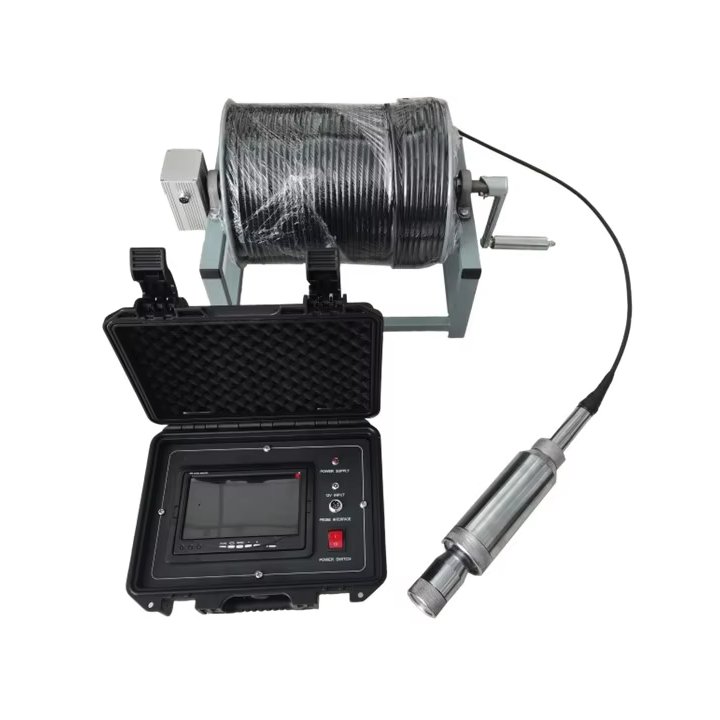 200m Hand-crank Well Camera with External Meter Counter 73mm Hand-crank Panoramic Simple Model with External Technology