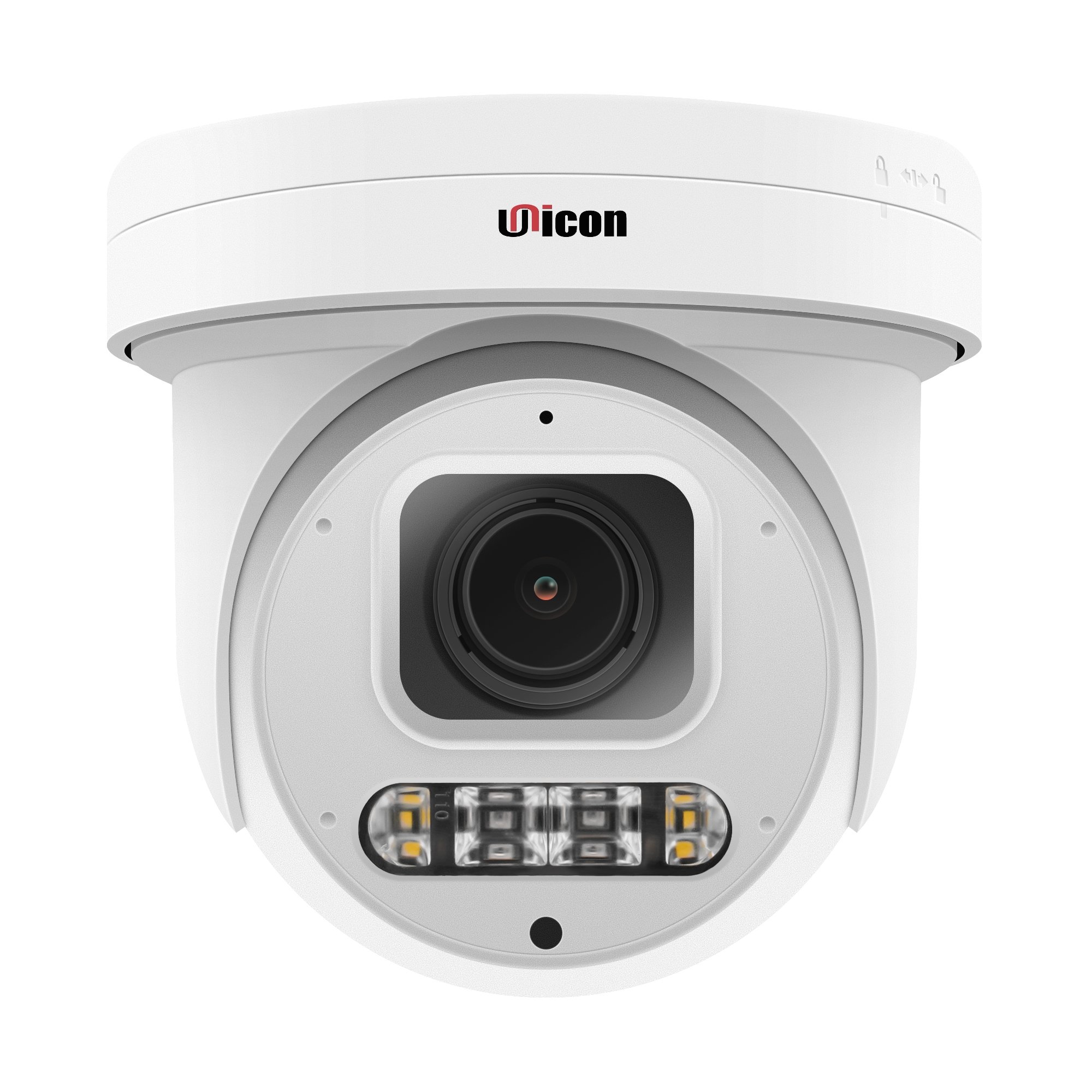 SONY IMX415 True 8MP 4K Vehicle Detection Two Way Audio Metal 5X Optical Zoom Full Color Night Vision POE Turret IP Camera
