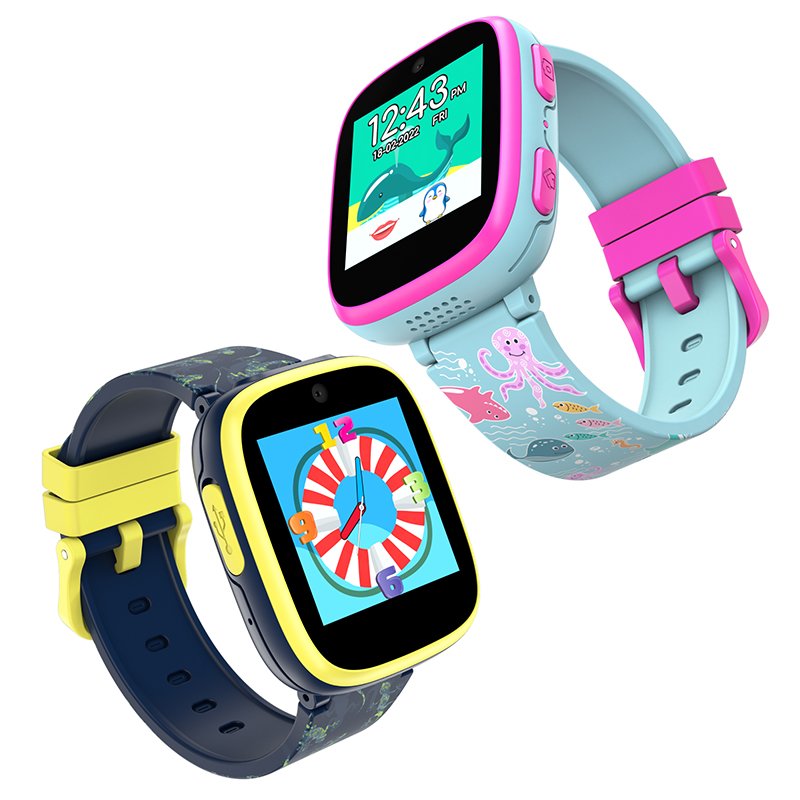 Cute Electronic Learning Toy XA18 Kids Smartwatches With Alarm Music Cameras Stories Children Game Watches Selfie Watches