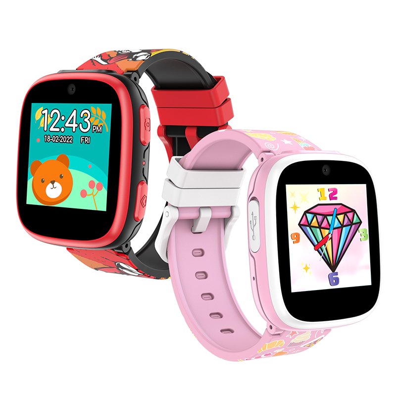 Cute Electronic Learning Toy XA18 Kids Smartwatches With Alarm Music Cameras Stories Children Game Watches Selfie Watches