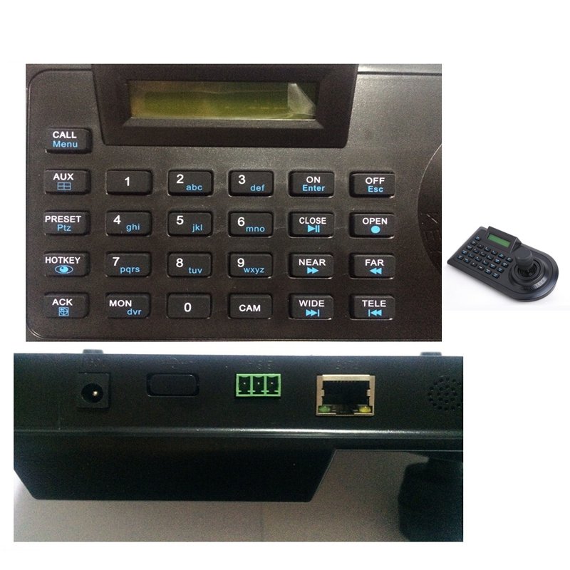 PTZ Keyboard Vehicle 4D PTZ Joystick CCTV Keyboard 3D Joystick Keyboard Analog Camera ptz controller joystick