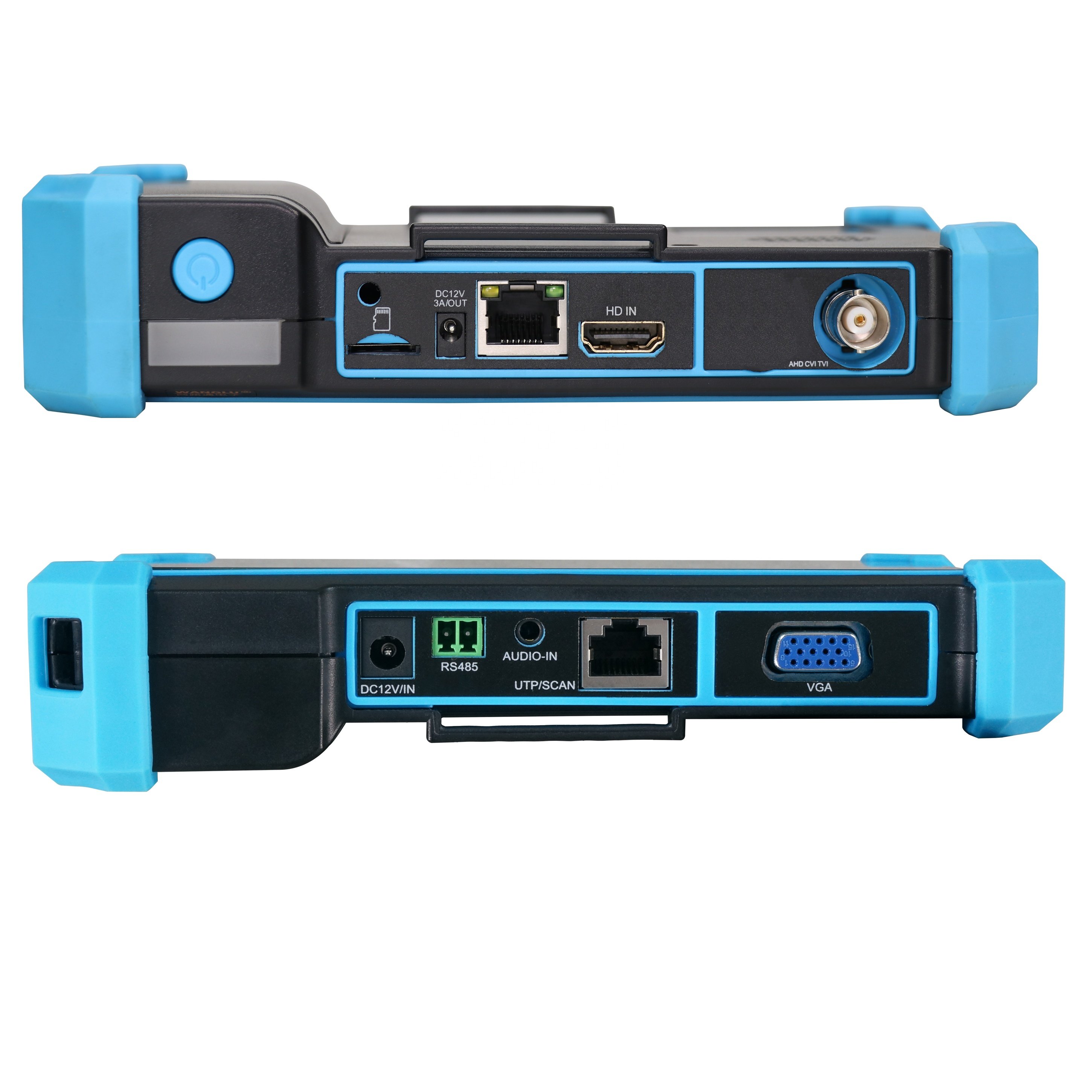 5.4 inch coaxial HD CCTV Tester monitor 8MP AHD TVI CVI IP camera HD VGA input analog test POE DC12V output Tester