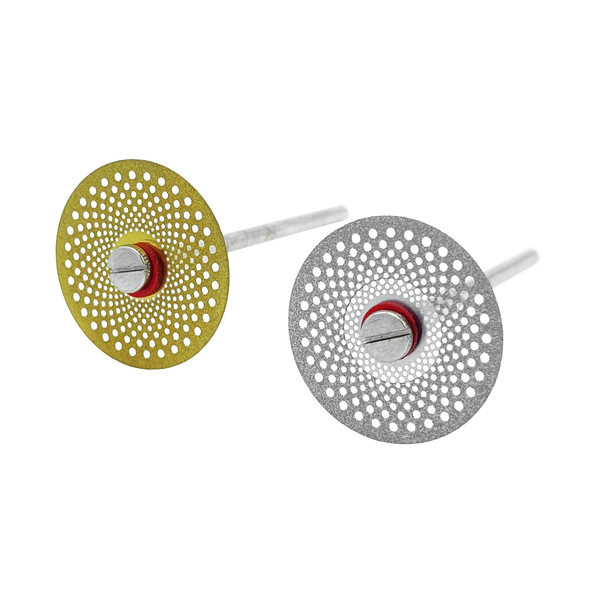 19mm/22mm Diamond Disc Disks Double Sided Grit Cutting Disc Tool Thickness Dental Lab