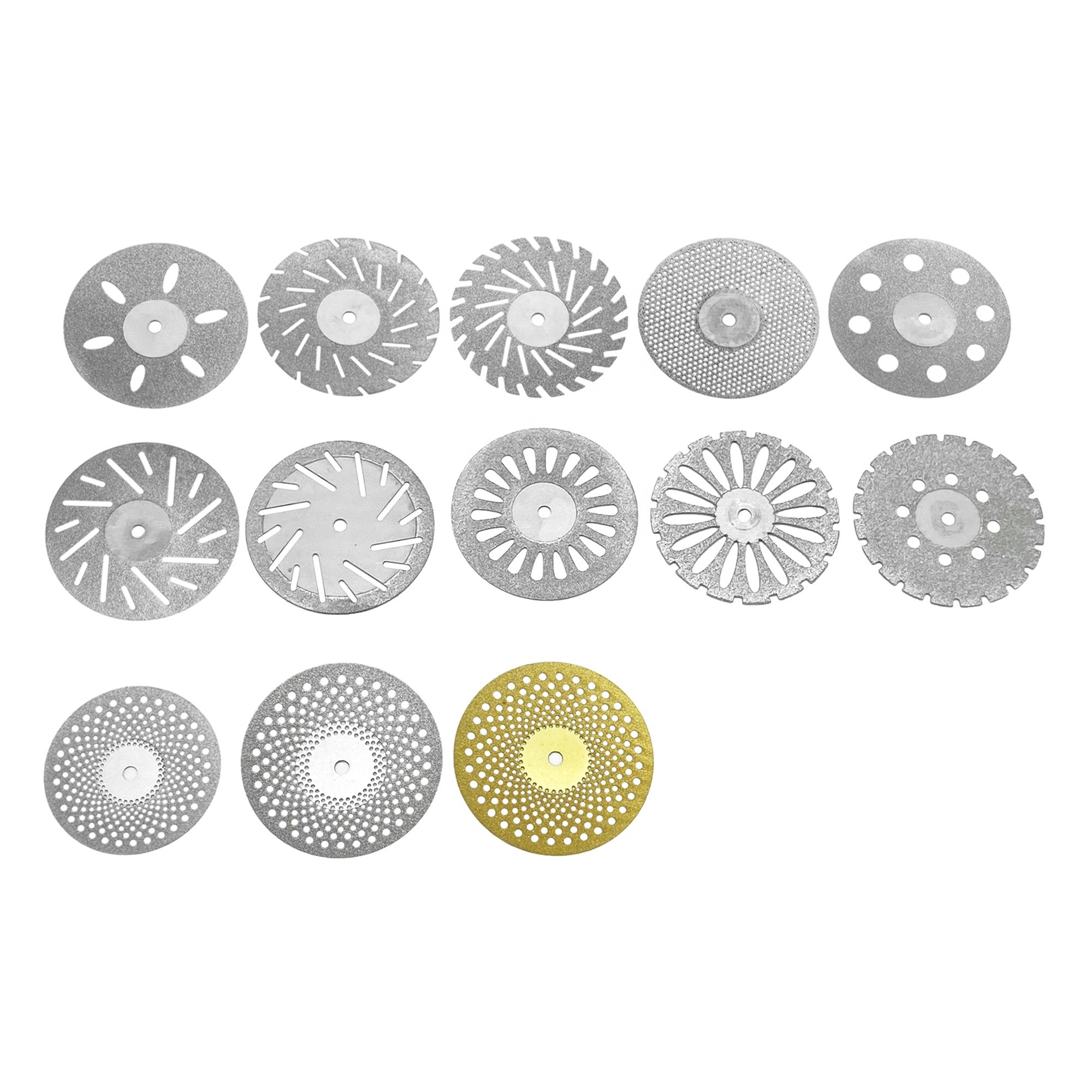 19mm/22mm Diamond Disc Disks Double Sided Grit Cutting Disc Tool Thickness Dental Lab