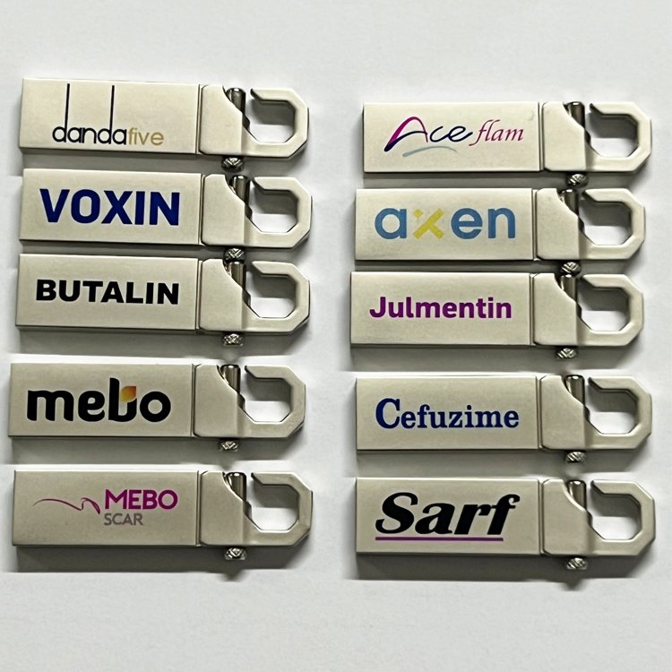 High Speed Memory Stick Metal Custom 2.0 USB disk 8gb 16gb 32gb 64gb 128gb Stick Promotional Key Pendrive Pen Usb Flash Drives