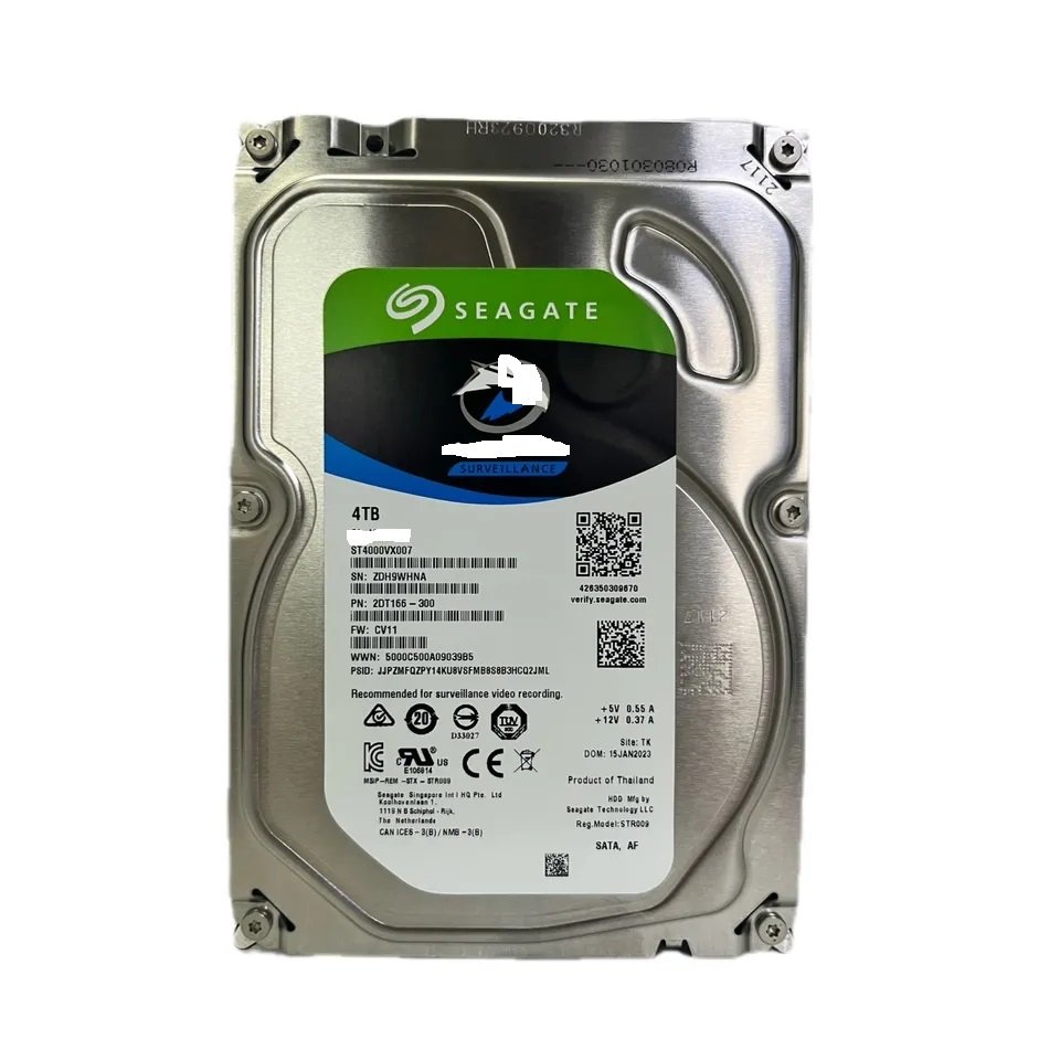 SeaGate 4TB Internal Hard Drive With 64MB Cache SATA 6.0Gb/s 3.5\" For Desktop Application New SATA III Interface