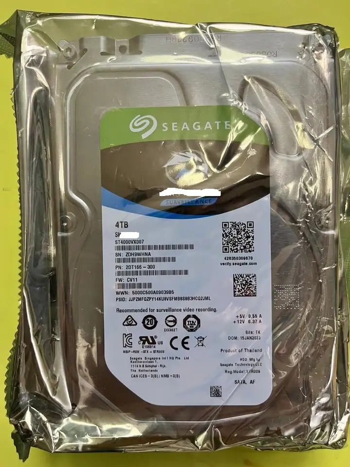 SeaGate 4TB Internal Hard Drive With 64MB Cache SATA 6.0Gb/s 3.5\" For Desktop Application New SATA III Interface