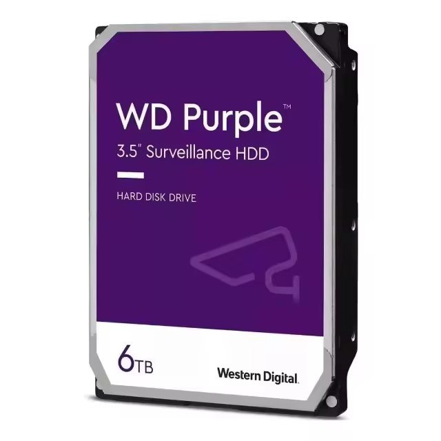 Western 500GB 1TB 2TB 3TB 4TB 6TB 8TB Digital Purple Hard Drive Sata Cache 3.5" HDD Hard Drive Western 500GB