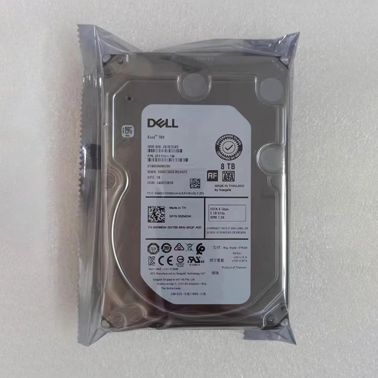 Original New Dells HDD 8tb Ssd 7.2K RPM NLSAS 3.5" Hard Drive For Server