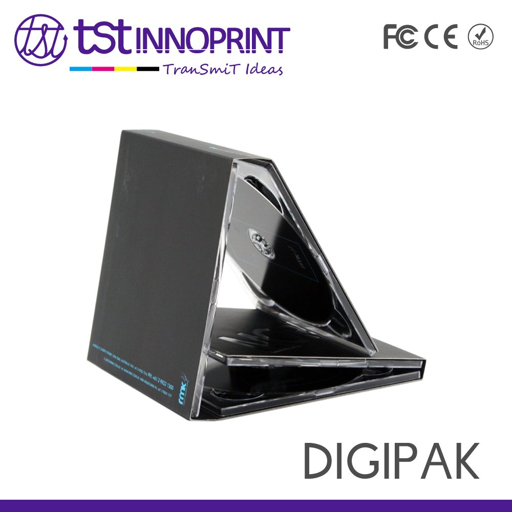 Pre-recorded CD / DVD / DISC with Printing and Packaging
