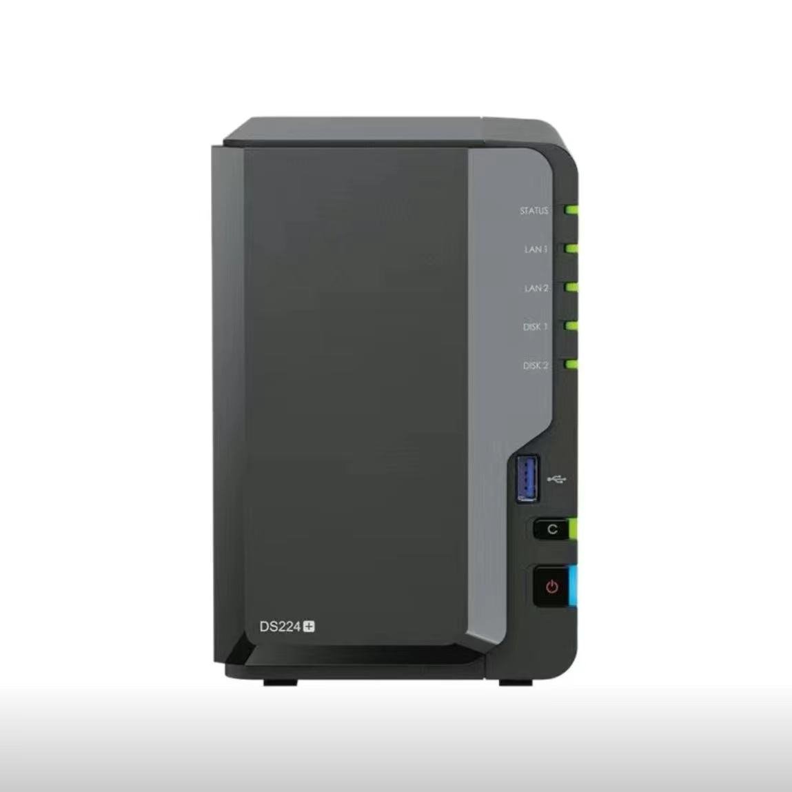 Original Diskstation Ds224 DS224+ Tower Server 2-bay Nas Storage Server