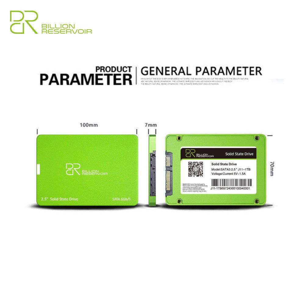 Billion Reservoir ssd sata hard disk solid state drive ssd 500gb 512gb for laptop 128GB 256GB 240GB SSD disk