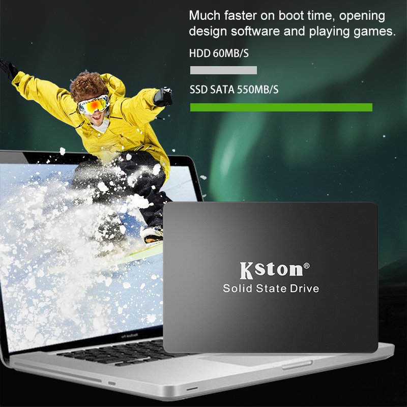 Kston Good Die Disque Dur SSD Laptop SSD 1TB for Desktop and Laptop