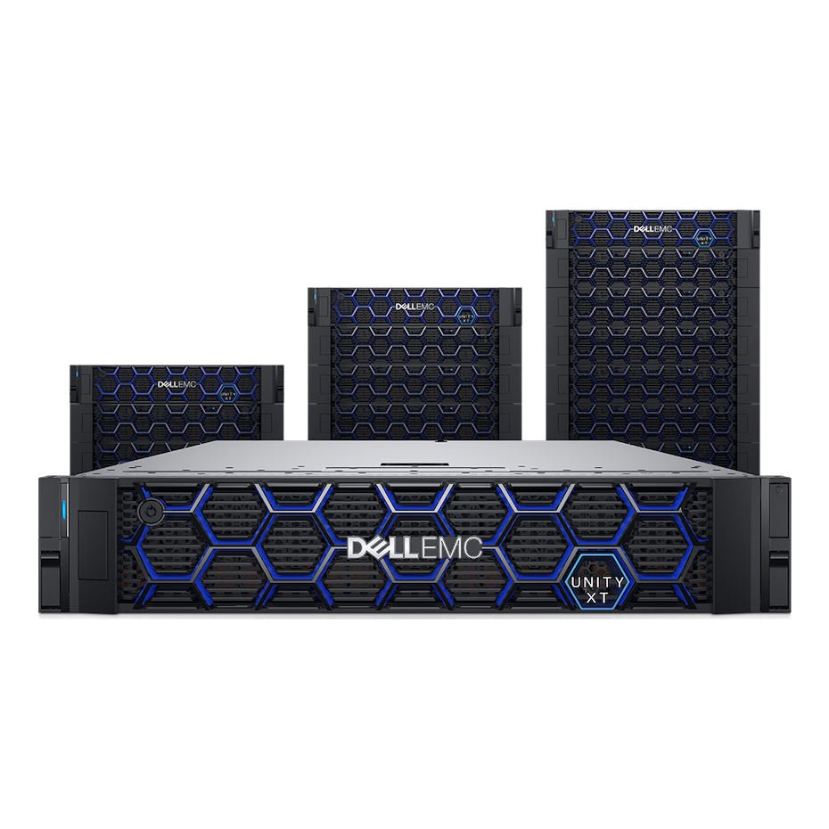 Factory Wholesale New DELLs EMC Unity XT380 XT 380F Hybrid Flash 2U Rack Cloud Storage Array