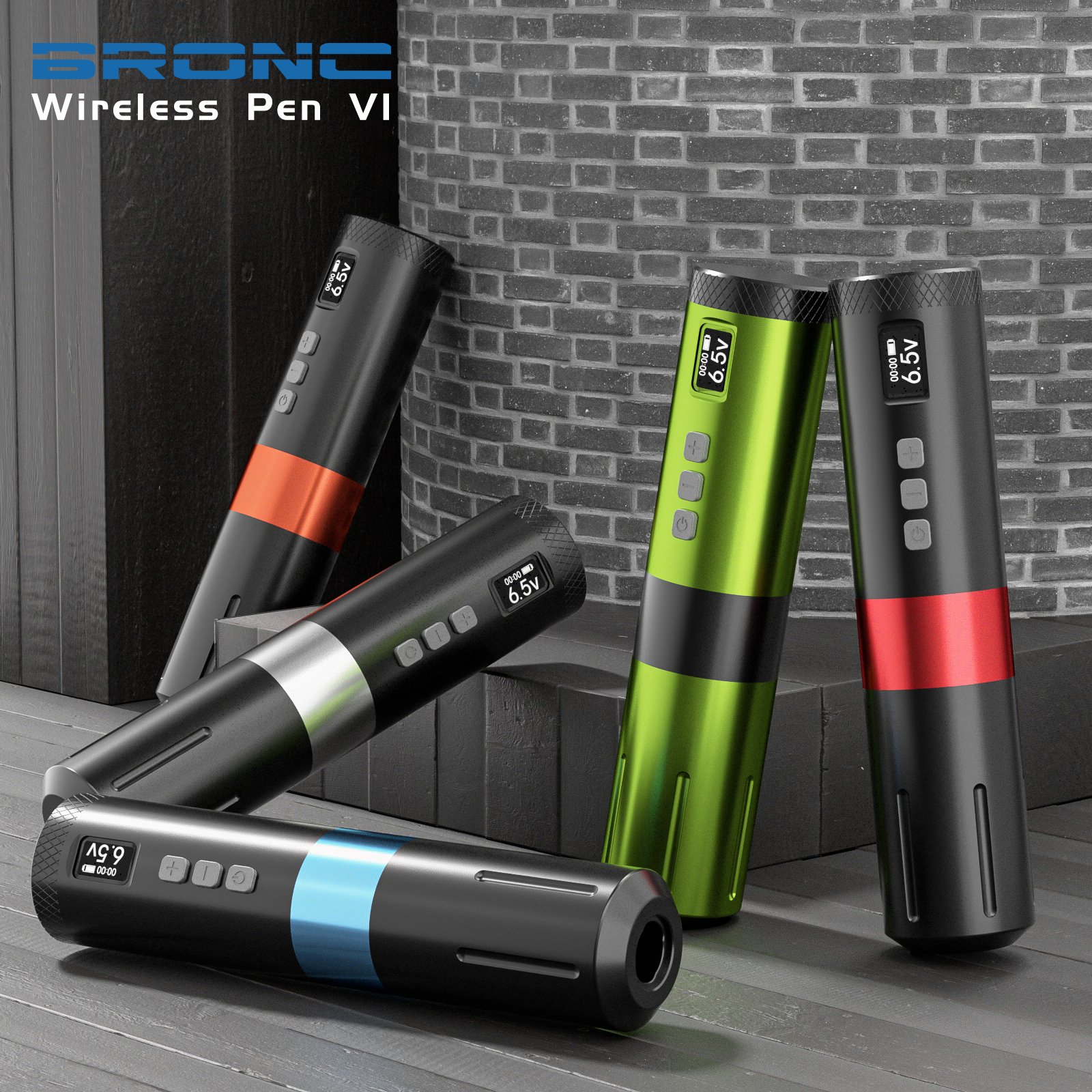 2024 BRONC High Quality Wireless Tattoo Pen Sophisticated Tattoo Gun For Body Art