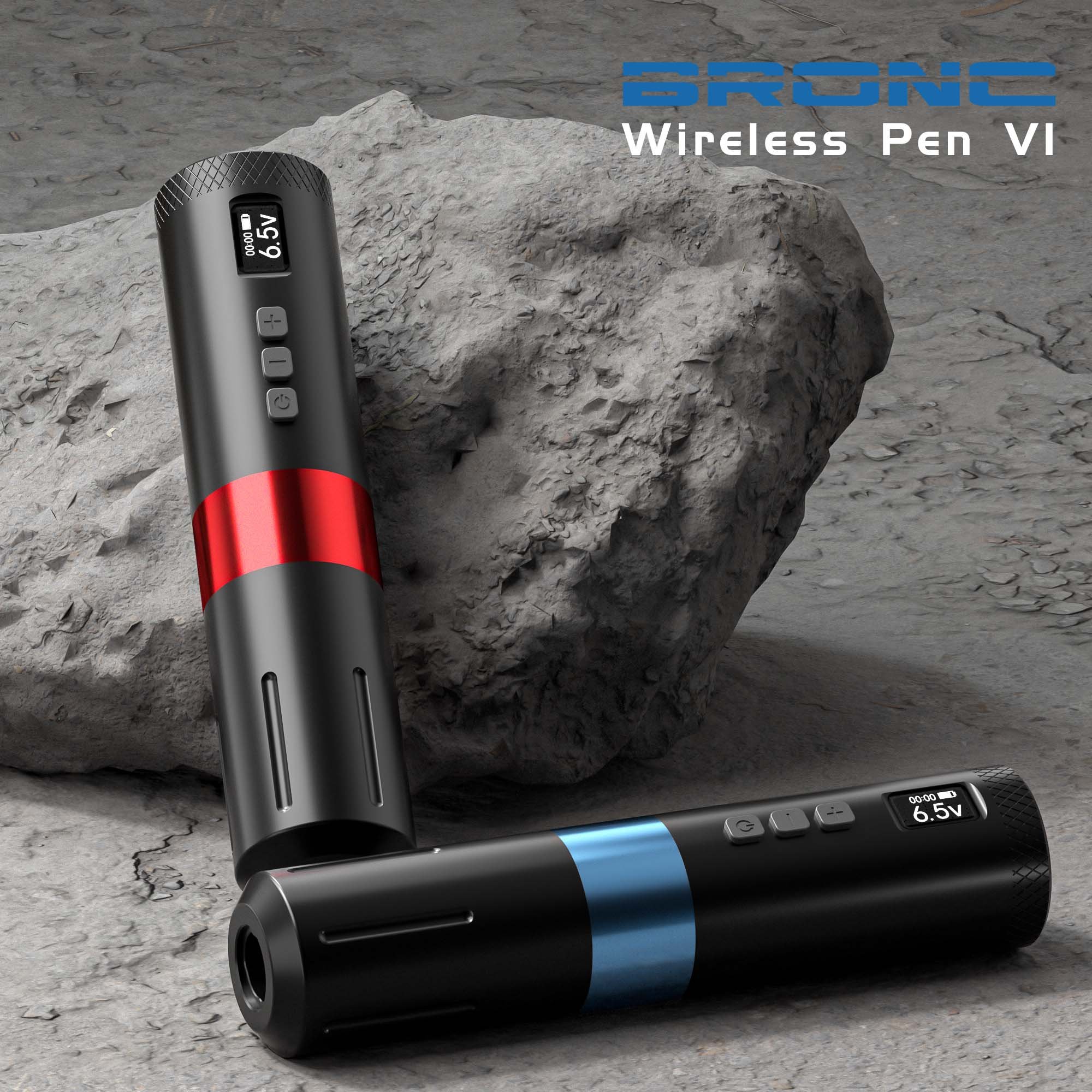 2024 BRONC High Quality Wireless Tattoo Pen Sophisticated Tattoo Gun For Body Art