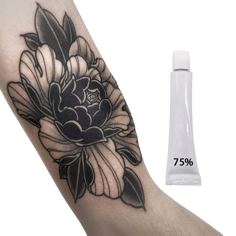 Apply before tattoo Factory made Permanent Makeup 75% High Concentration Treatment Cream