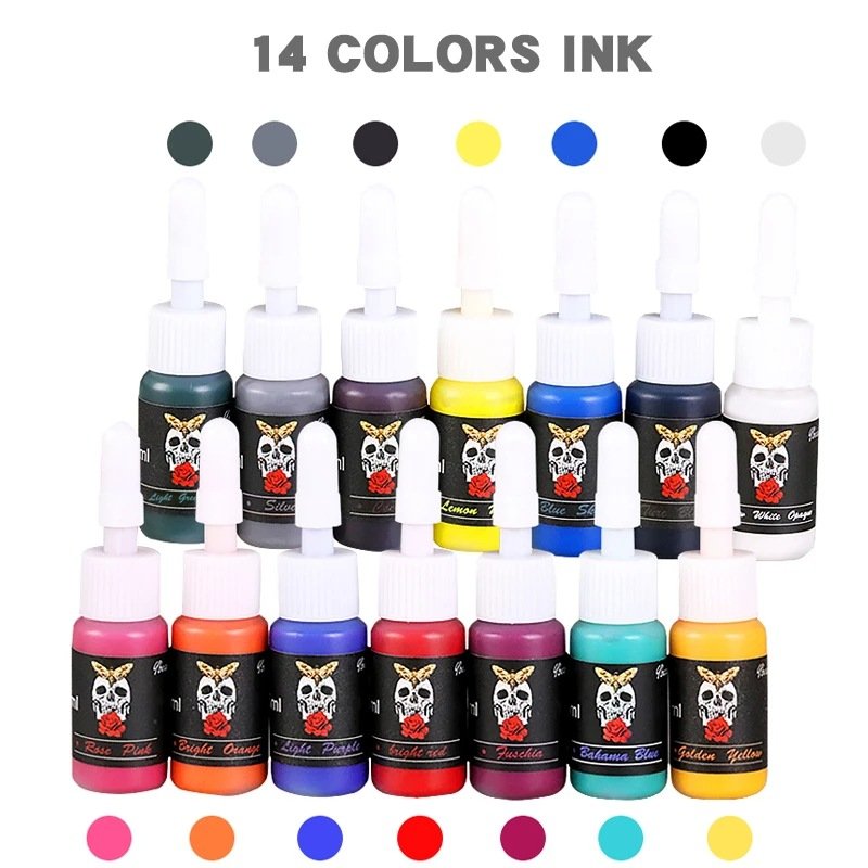 Manufacturers wholesale 5ml tattoo color tattoo practice color Tattoo ink