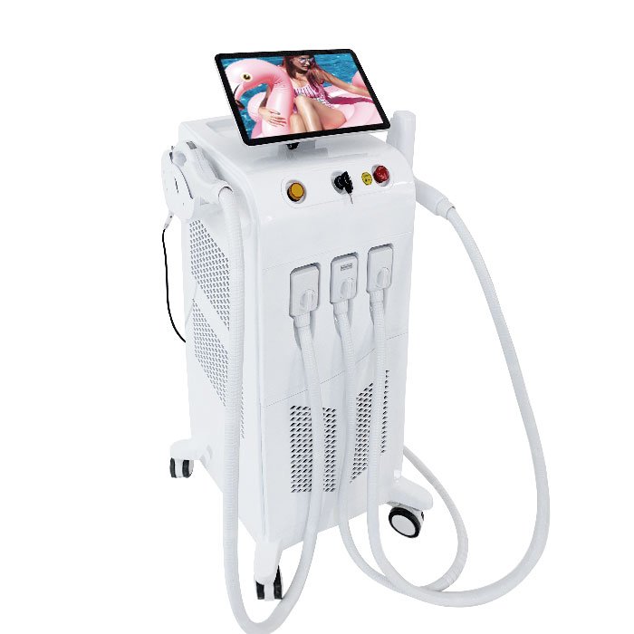permanent fashionable diode laser hair removal machine 4 in 1 with 3 waves
