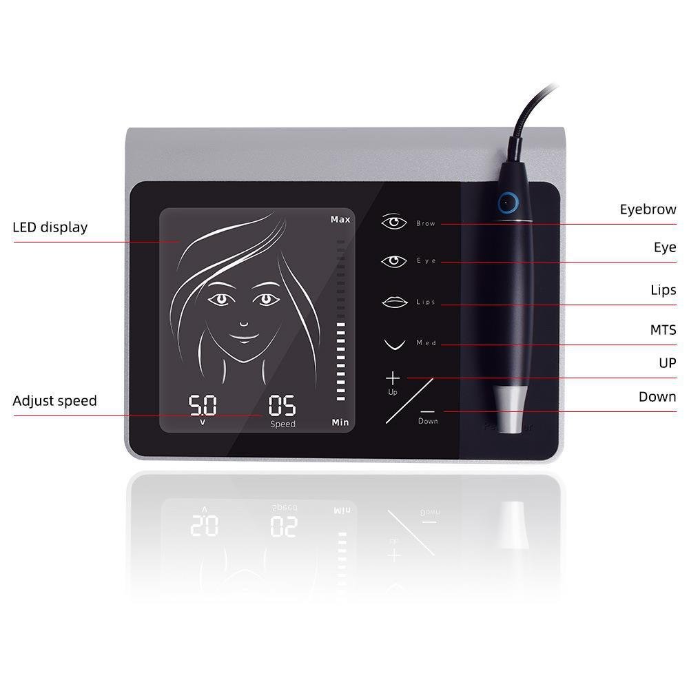 Less Noise Microblading Machine Permanent Makeup Digital Pmu Eyebrows Lip Tattoo Pen Device