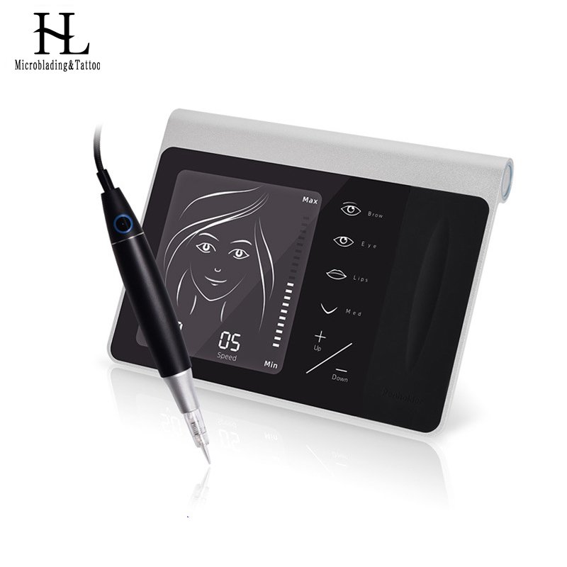 Less Noise Microblading Machine Permanent Makeup Digital Pmu Eyebrows Lip Tattoo Pen Device