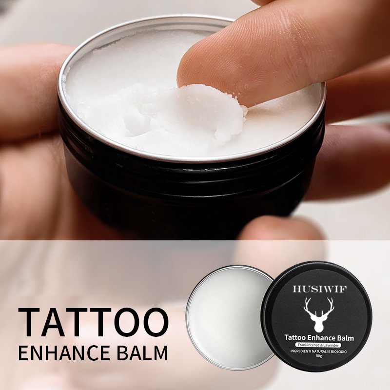 Tattoo Aftercare Balm Butter Cream for Enhances Old & New Tattoo Colors Moistening Skin Tattoo Brightener