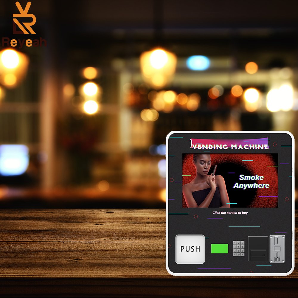 Countertop Japanese Vending Machines Mini Smart Vending Age Verification Customize Tattoo Sticker Vending Machine For Sale