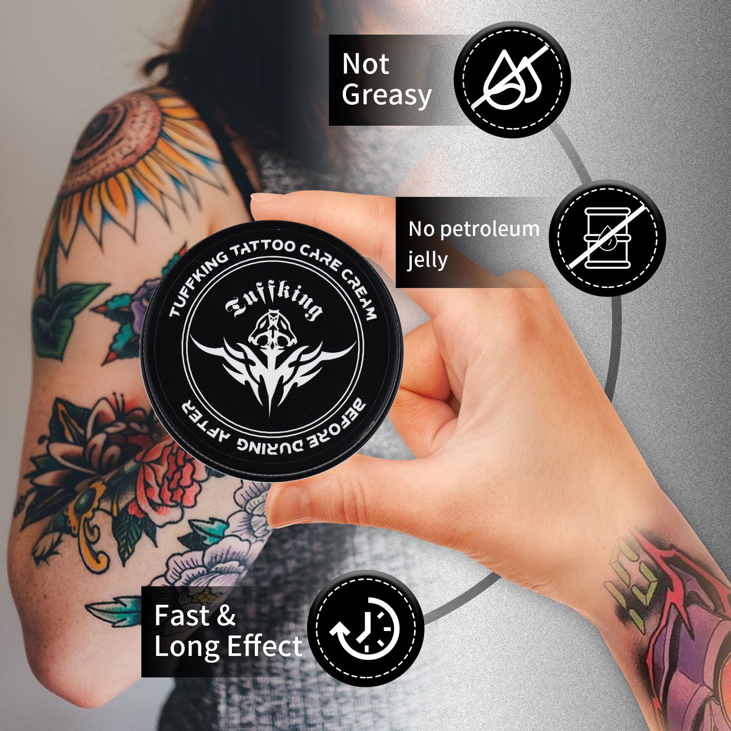 OEM Tattoo Cream Private Label Natural Organic Repair Gel Healing Balm Tattoo Aftercare Cream
