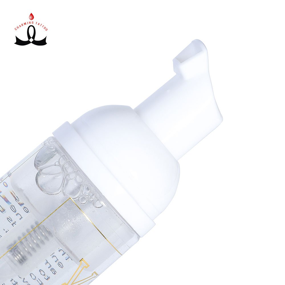 Lushcolor 100% Natural Organic Vegan Amino Acids Microblading Tattoo Ink Wash Spray Exfoliating Pmu Foam Cleanse For Tattoo