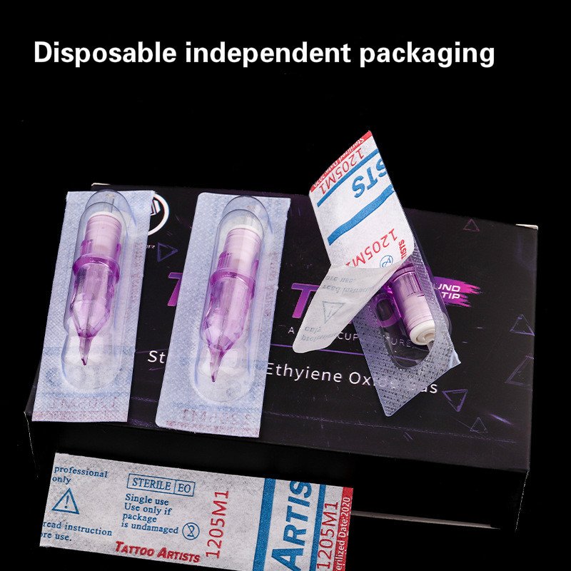 10pcs/box Thor Tattoo Cartridge Needle Standard Quality For Eyebrow Lip Makeup Wholesale Needles Cartridge