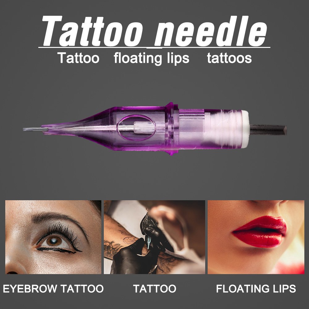 10pcs/box Thor Tattoo Cartridge Needle Standard Quality For Eyebrow Lip Makeup Wholesale Needles Cartridge