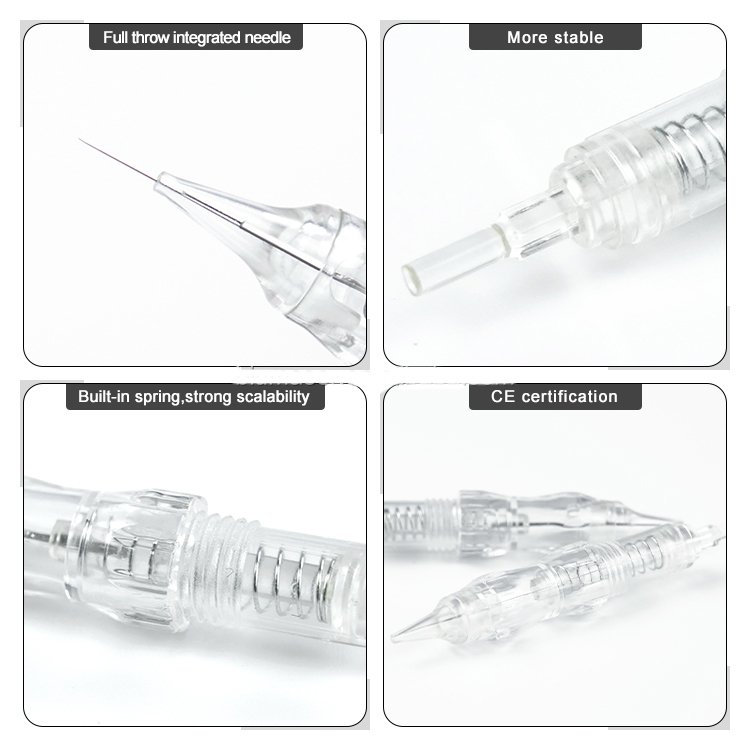 Cartridge Needles Sterilized Permanent Makeup Cartridge Needles Screw Tattoo Needle for Permanent Makeup