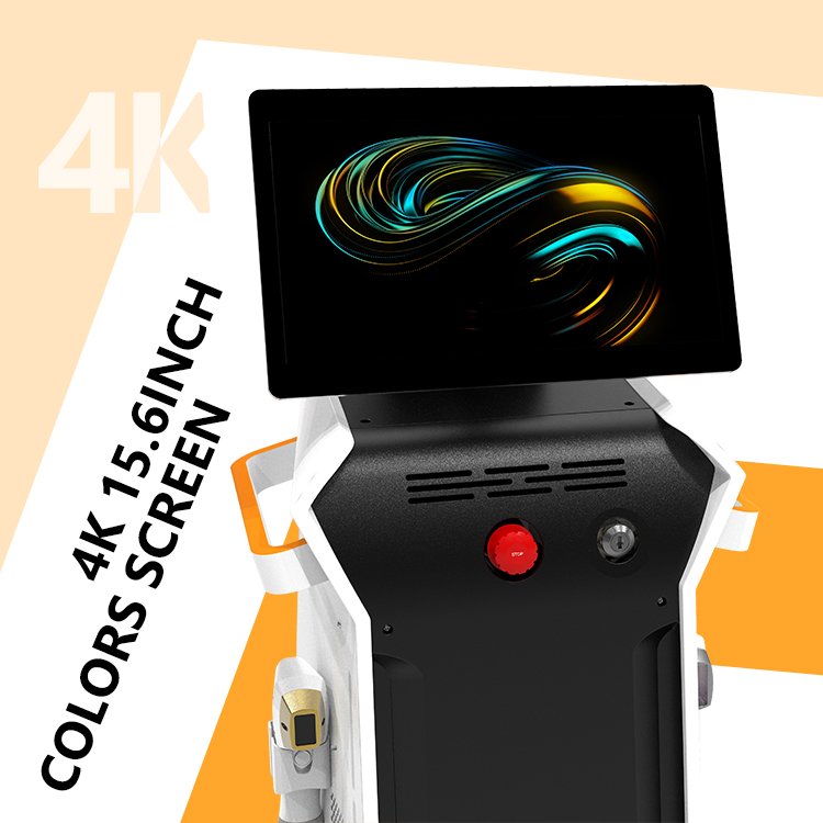 Medical CE CFDA 2 Handles 1600w 2000w 4 Wavelength 808Nm Diode Laser Hair Removal Machine Price