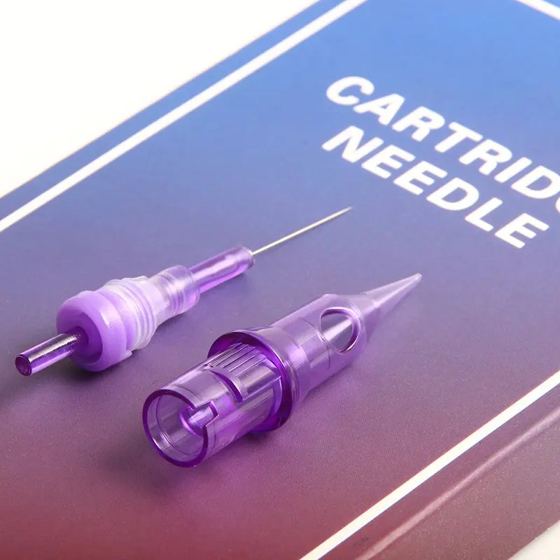 10pcs universal tattoo cartridge needle wholesale permanent makeup & scalp needle with safety membrane Round liner 1RL 3RL