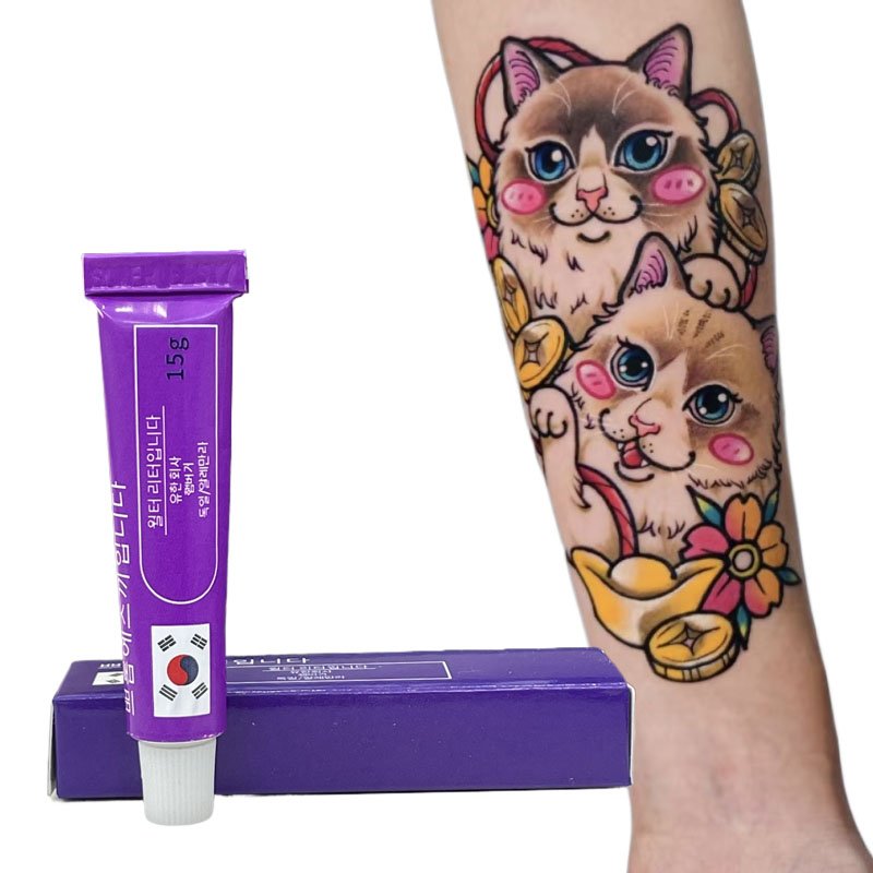 Permanent Makeup Tattoo Relief Natural Eyebrow Tattoo Cream