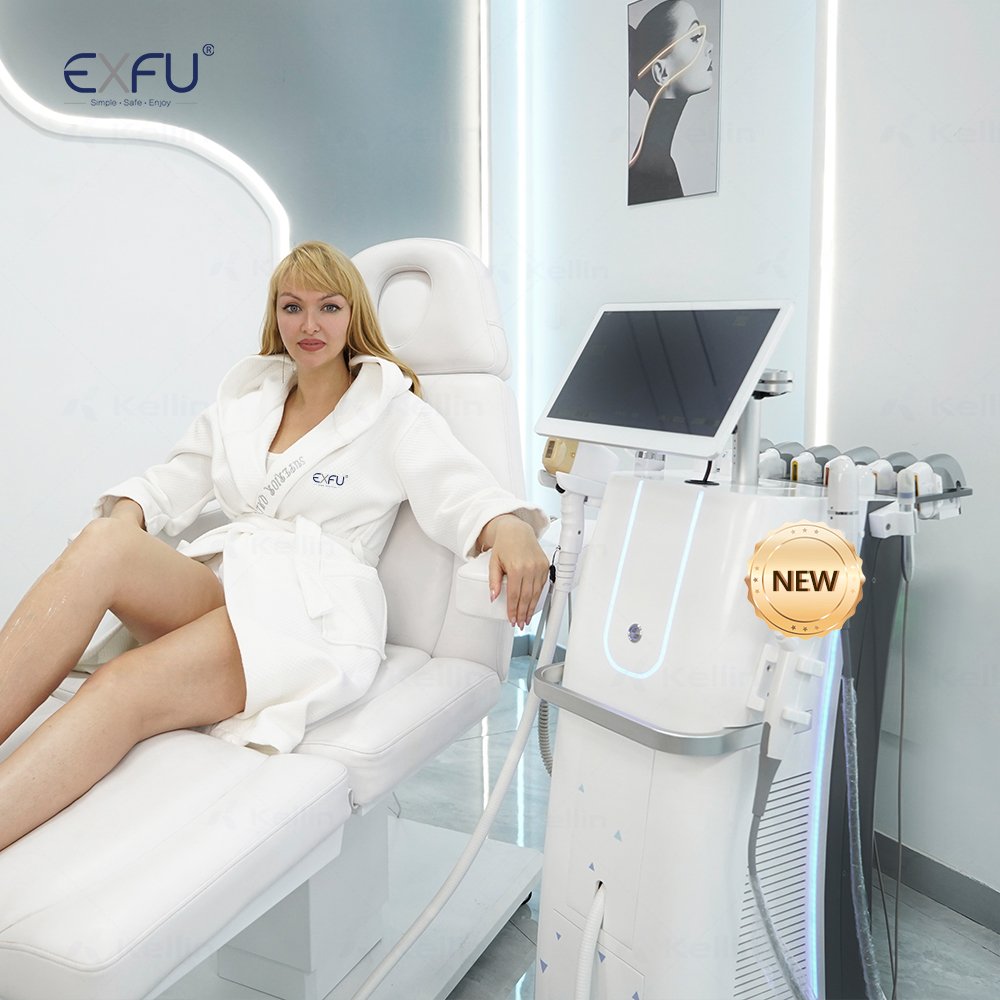 EXFU 4IN1 Multiple beauty instrument ipl skin rejuvenation nd yag laser prezzi delle machine diode Laser Hair Removal 808Nm