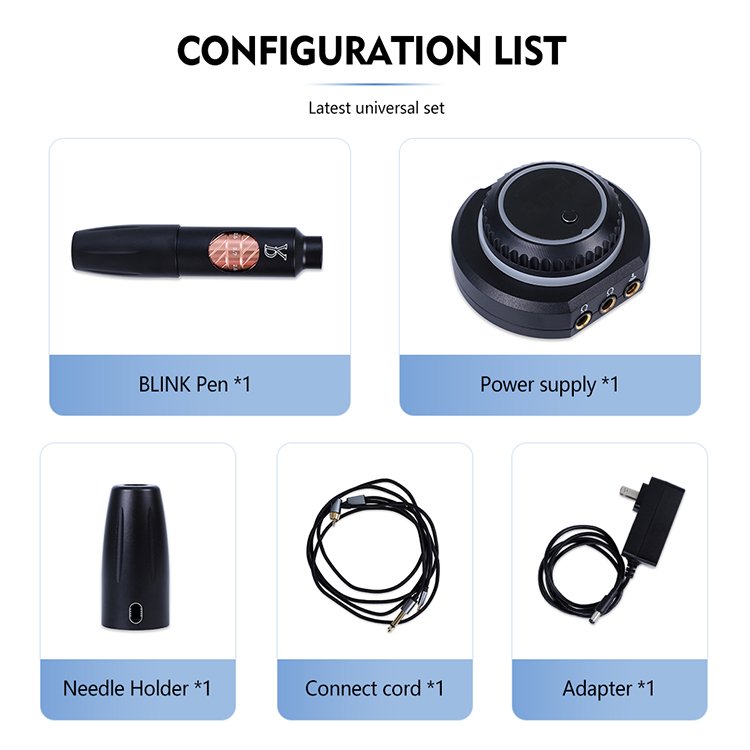 Professional Tattoo Gun Machine Digital YD Blink Permanent Makeup Machine Wireless Battery Tattoo Machine For Training