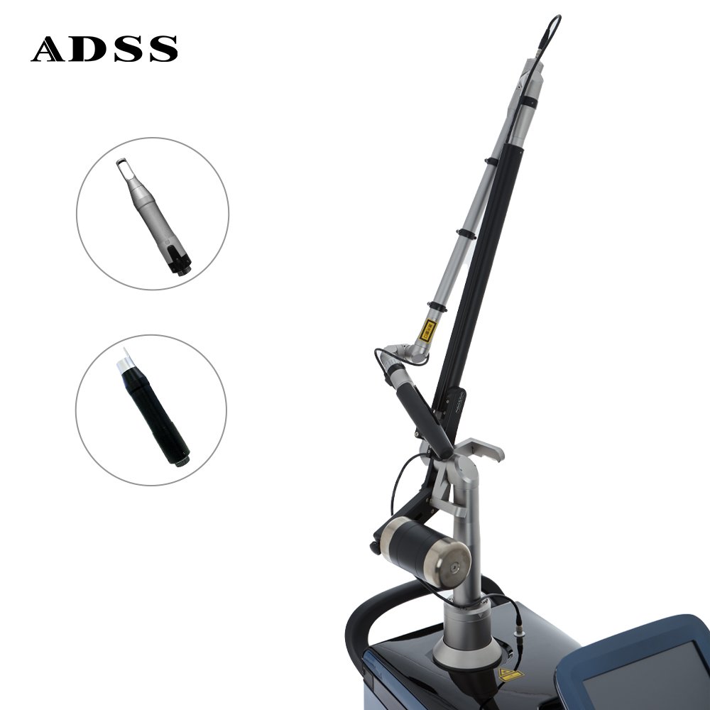 2023 ADSS pico laser Picosecond laser 500ps tattoo pigments removal carbon peeling skin rejuvenation